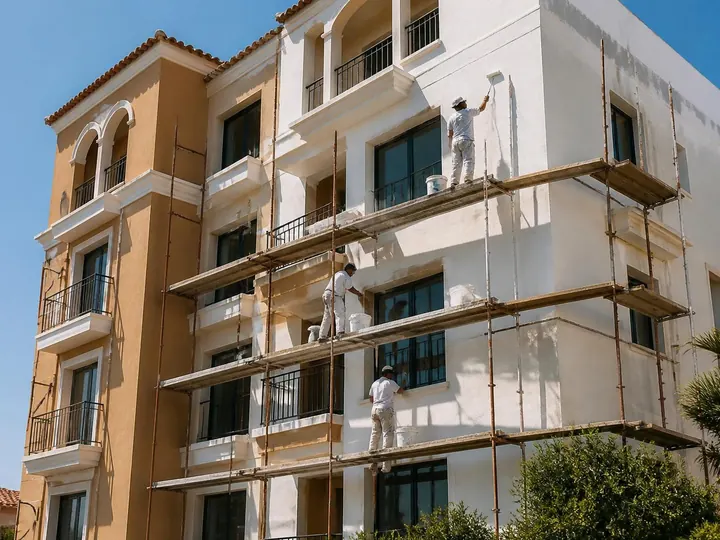 Foça dış cephe boyama